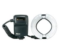 Nissin MF18 Canon - Macro Flash para Canon E-TTL (Pantalla LCD, USB), Negro