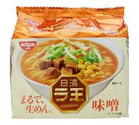 Nissin - Raoh Japanese Instant Ramen Noodles Miso 17.1oz (For 5 Bowls)