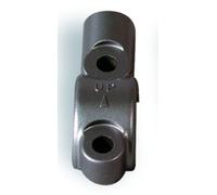 NISSIN Soporte de cilindro maestro plateado, plata