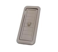 Nisza Coche Aire Acondicionado Salida Rejilla ventilación Lateral Salida Aire Techo 88570-60141 88570-60151 88570-60141-A0 para Lexus LX570 para Land para Cruiser 200 para Prado 2008-2015