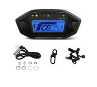 Nisza Tacómetro velocímetro Sensor Tacómetro Digital para Tablero De Motocicleta, Odómetro Universal, Velocímetro para Motocicleta, Medidor Cuentakilómetros