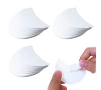 NITAIUN 150 Piezas Almohadillas Sombra de Ojos Prevenir las Extensiones de Pestañas Teñido y Residuos de Maquillaje de Labios para Uso de Maquillaje de Femenino y Masculino (150 Piezas)