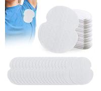 NITAIUN 40 Piezas Almohadillas Axila Absorción de Sudor Parches Desechables Eliminar Olor Protege tus Prendas Hombres y Mujeres (40 Piezas)