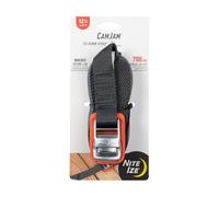 Nite Ize CamJam Correa de Amarre - Correas de trinquete - Correas para Camiones y Coches - Amarre para Equipaje, Equipo de Camping y Otras Cargas - Suministros de mudanza - Correa de 12 pies, Naranja