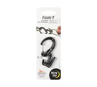 Nite Ize Figure 9 Carabiner Tensores y reemplazadores de Nudos, Hombres, Negro, M