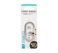 Nite Ize G-Series SlideLock Mosquetón de doble cámara de acero inoxidable #3