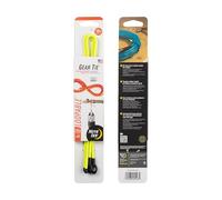 Nite IZE Gear Tie Loopable, reutilizable, 24 pulgadas, amarillo, paquete de 2
