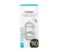 Nite Ize GS2-11-R6 Carabiner, Plata, 2