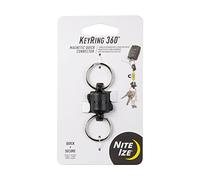 Nite Ize llavero 360 magnético rápido conector, anillos divididos de bloqueo magnético para llaves