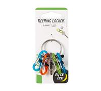 Nite IZE Llavero Locker-S-biner, Unisex, Multicolor, 2.54 x 2.54 x 2.54 cm