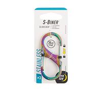 Nite Ize LSB3-07-R3 Mosquetón de Doble Bloqueo SlideLock, Multicolor, Size #3