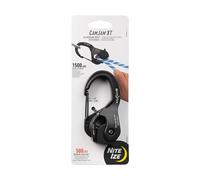 Nite Ize NCJLA-01-R3 Cam Jam XT - Tensor de cable de aluminio, color negro, grande