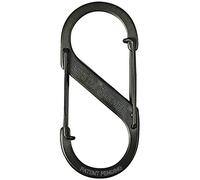 Nite Ize Plástico S-biner-Mosquetón Doble de Acero Inoxidable #5, Unisex, Negro