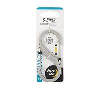 Nite Ize S-Biner - Cerradura deslizante de acero inoxidable, talla 4