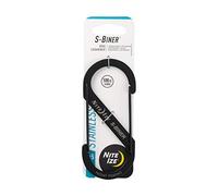 Nite IZE Sbiner Metal - Mosquetón para Hombre, Color Negro, Talla 5