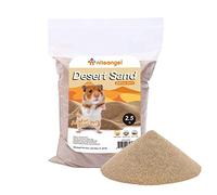 Niteangel Hamsters Sable de Bain désertique Sans poussière pour Hamsters, Chinchillas, gerbilles, Souris, Degus ou Autres Petits Animaux de Compagnie (1kg, Sable du désert)