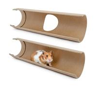 Niteangel Túnel creativo y componible para hámsteres: hazlo tú mismo y construye una madriguera de tubo única como escondite para animales de tamaño pequeño como hámsteres, ratones, jerbos, ratones
