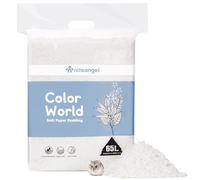 Niteangel Virutas de Álamo Temblón - Lecho para Hámster Enano Sirio, Jerbo, Ratones, Degu, Rata, Conejo, Conejito, Cobaya, Chinchilla, Erizo u Otras Mascotas Pequeñas (65L - Lecho de Papel Blanco)