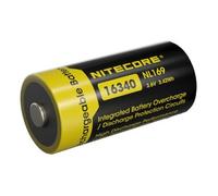 Nitecore BaterÃa de iones de litio 16340, 950 mAh NL169