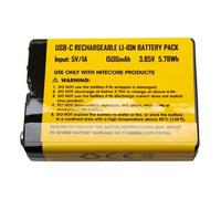 Nitecore Batería de iones de litio HLB1500 para HA23UHE, UT27, BUBBLE