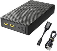 Nitecore Batería Externa NB20000 Gen3 - Power Bank con 20000 mAh y Fibra de Carbono Ultraligera, Cargador USB-C portátil, Carga rápida