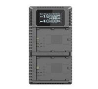 Nitecore Cargador USB con pantalla LCD UCN2PRO para Canon LP-E6N