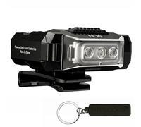 Nitecore CL10 - Luz de hombro multiusos ultraligera con clip, luz de advertencia personal con pilas AAA, etiqueta