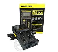 Nitecore D2 - Cargador de batería inteligente universal para Li-Ion/IMR/LiFePO4/NiMH/Ni-Cd