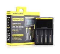 Nitecore D4 EU 2016 Version Intellicharger Smart Universal LCD Display Quad Battery Charger for 18650 18350 26650 AAA AA CR123A