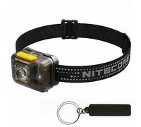 Nitecore HA13 - Faro delantero multiusos AAA de 350 lúmenes, doble haz