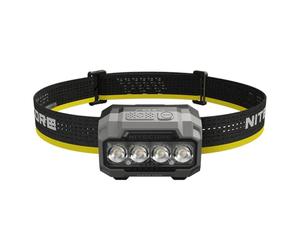 Nitecore HA23 UHE - Linterna frontal negra | Linterna frontal de temperatura de color múltiple