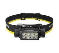 Nitecore HC65M UHE - 2000 lúmenes, tres fuentes de luz, incl. batería recargable y soporte NVG