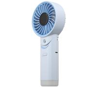 Nitecore izzCool 30 - Ventilador plegable para aire acondicionado, con rociador de agua, ventilador de refrigeración de mano (azul)