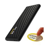 Nitecore NB Air - Banco de energía ultraligero y delgado de 5000 mAh, puerto USB-C para teléfonos, relojes inteligentes, auriculares, linternas y faros delanteros