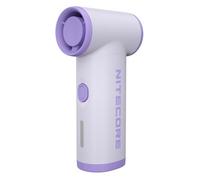 Nitecore NEF NANO - Miniventilador de mano violeta