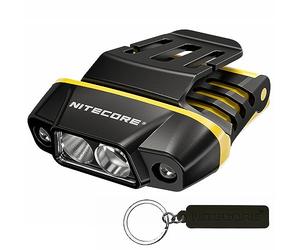 Nitecore NU11 150 lúmenes Luz de tapa Sensor IR inteligente Clip-on recargable con etiqueta