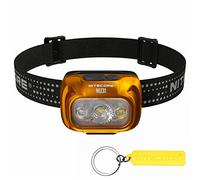 Nitecore NU31 - Faro delantero de aluminio ligero de 550 lúmenes, triple salida, recargable por USB-C (naranja)