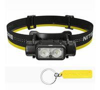 Nitecore NU53 - Linterna frontal industrial ligera de 1800 lúmenes, batería de 6000 mAh, recargable por USB-C