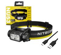 Nitecore NU53 Linterna frontal industrial ligera de alto rendimiento, 1.800 lúmenes