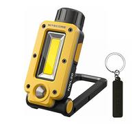NITECORE NWL20 - Luz de trabajo multifuncional de 600 lúmenes, triple salida, recargable por USB-C, batería integrada de 5000 mAh con etiqueta NITECORE