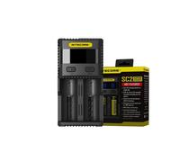 NITECORE SC2 Excelente Cargador Recargable Batería No Incluida Imr NI-MH Eu Plug