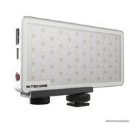 Nitecore SCL10 Power Bank - Lámpara de cámara RGB luz