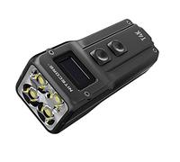 Nitecore T4K - 4000 lúmenes turbo, linterna para llavero, recargable USB C