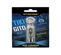 Nitecore Tikigitdb Linterna fosforescente, Unisex, Azul, LG : 55mm-Dia-Tête : 14,7mm