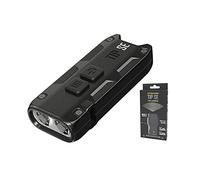 Nitecore TIP SE Mini Linterna Llavero Potente 700 Lumenes Linterna de Bolsillo Recargable USB C 4 Niveles de Brillo Impermeable IP54 60 milímetros y 26 gramos