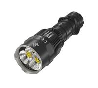 Nitecore TM9K PRO - Linterna de bolsillo (9900 lúmenes, EDC, batería de iones de litio, 5000 mAh, USB C, color negro