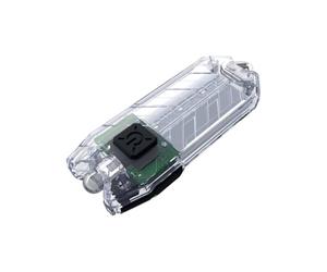 Nitecore TUBEV2T - Lámpara de llavero, unisex, transparente, 57 mm