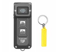NITECORE Tup Grey 1000 lúmenes recargable EDC llavero linterna con etiqueta NITECORE