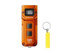 Nitecore TUP2 MCT EDC Linterna Llavero 1200 Lúmenes (Naranja)