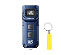 Nitecore TUP2 MCT EDC Llavero Linterna 1200 lúmenes Etiqueta (Azul)
